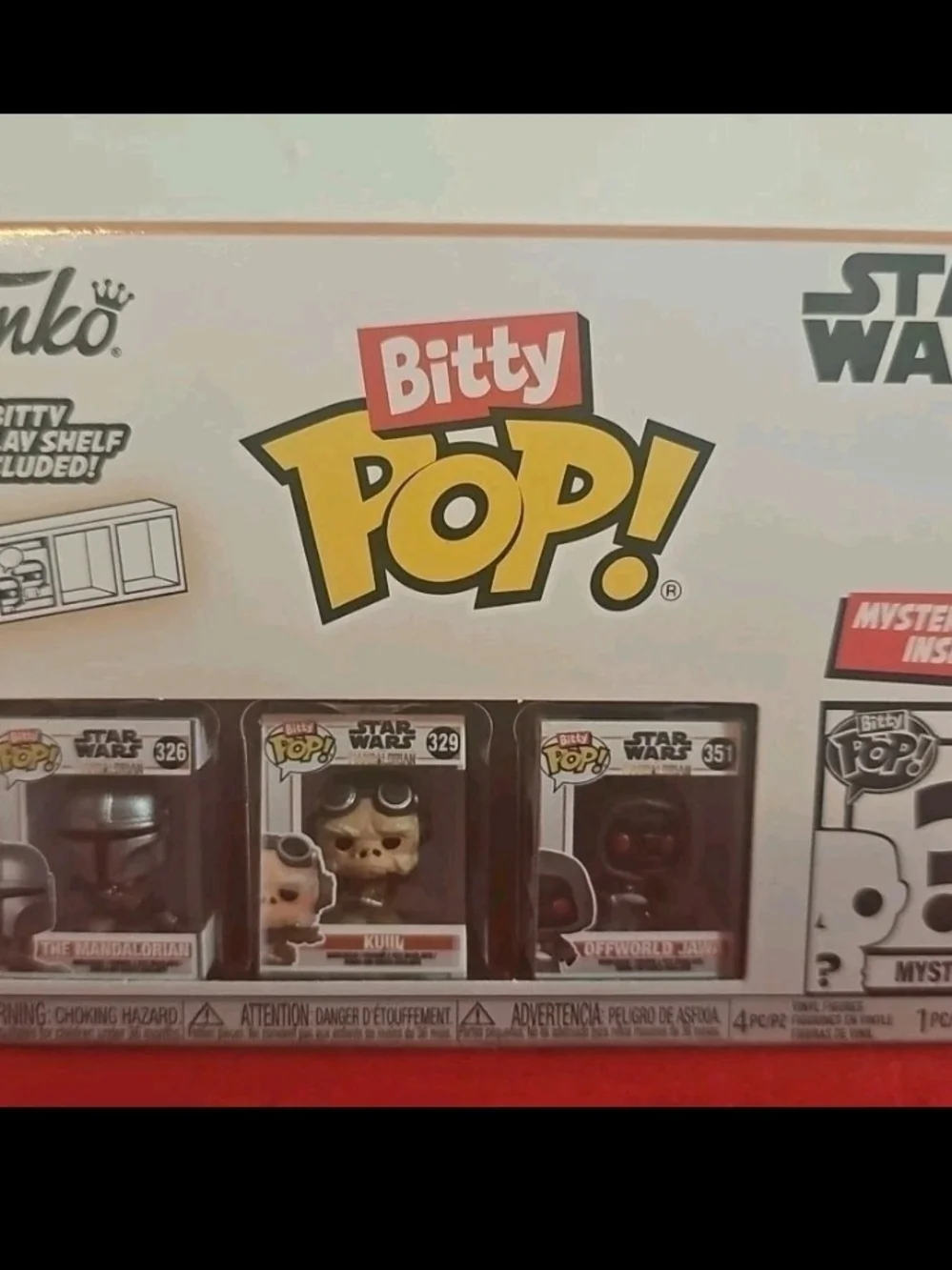 Star Wars Funko Bitty Pop! Mini Figures Set - White/Black/Red Accents